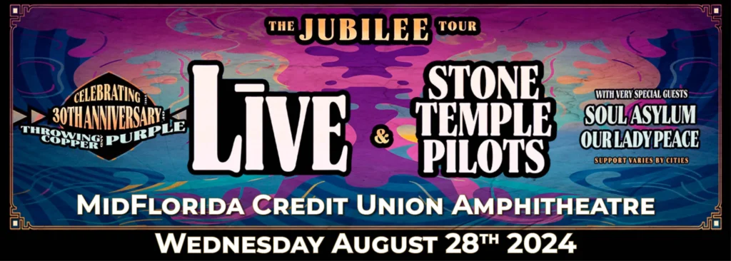 Stone Temple Pilots & Live at MidFlorida Credit Union Amphitheatre At The Florida State Fairgrounds