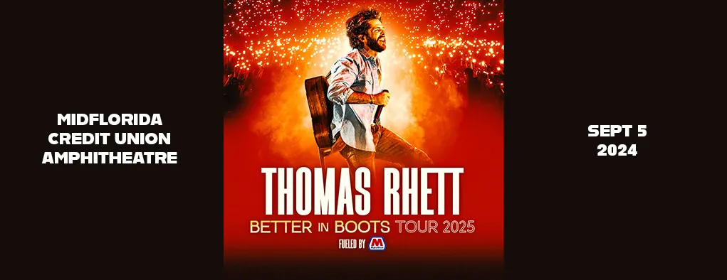 Thomas Rhett at MidFlorida Credit Union Amphitheatre At The Florida State Fairgrounds