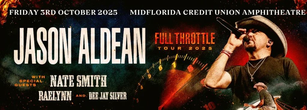 Jason Aldean at MidFlorida Credit Union Amphitheatre At The Florida State Fairgrounds