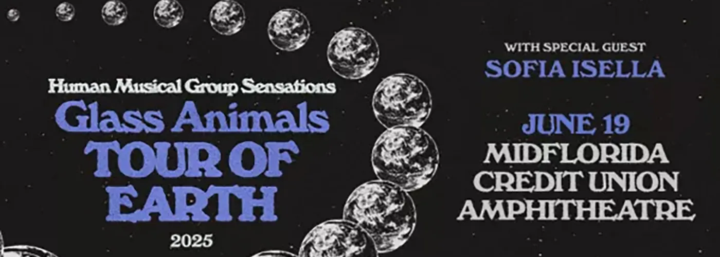 Glass Animals at MidFlorida Credit Union Amphitheatre At The Florida State Fairgrounds