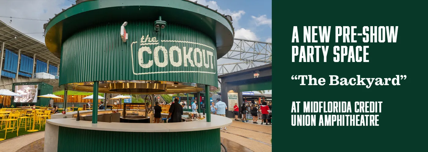 MidFlorida Credit Union Amphitheatre backyard cookout