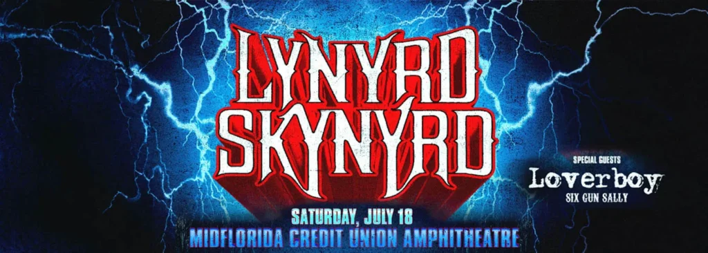 Lynyrd Skynyrd & Loverboy at MidFlorida Credit Union Amphitheatre At The Florida State Fairgrounds