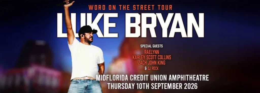 Luke Bryan at MidFlorida Credit Union Amphitheatre At The Florida State Fairgrounds